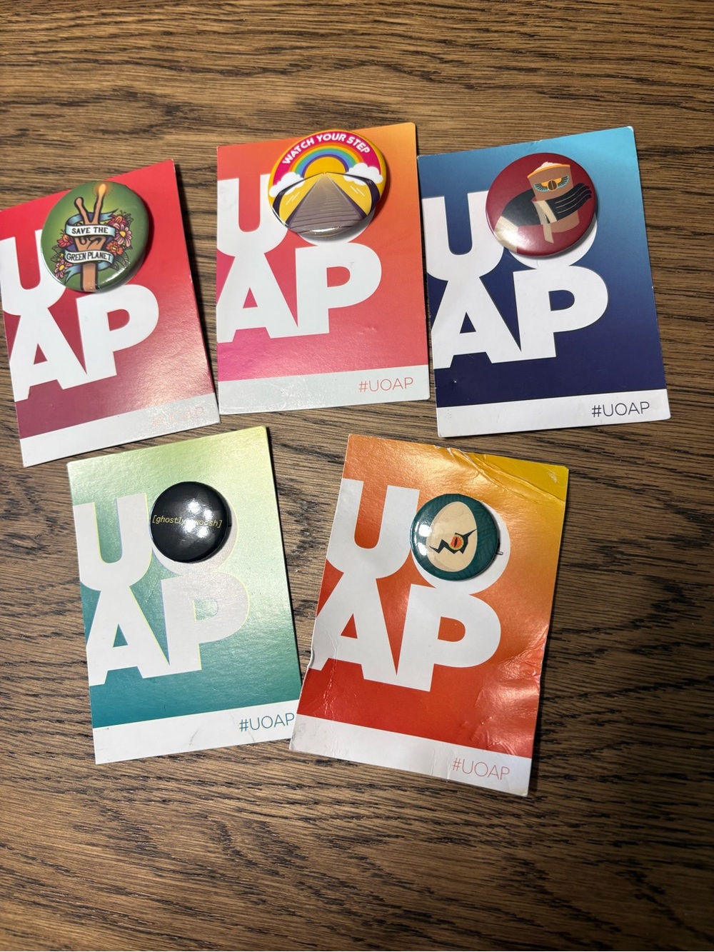 UOAP Buttons
